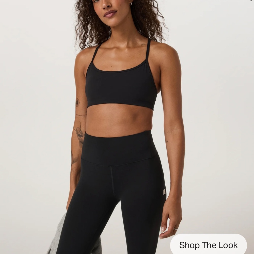 Vuori All The Feels Bra in Black